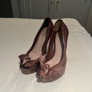Miu Miu heels with bow size 36.5